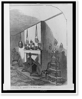 Front parlor in Abraham Lincoln's house, Springfield, Ill..sketched by our special artist, Antique Wall Art