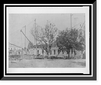 Historic Framed Print, [Construction of the United States Treasury Building, Washington, D.C., during initial stages] - 2,  17-7/8" x 21-7/8"