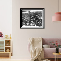Part of the audience in Shreveport, Louisiana, listening to Dr. Booker T. Washington's address, Vintage Wall Art