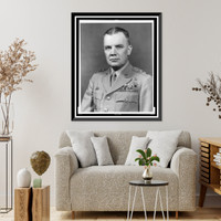 Lt. Gen. Anthony C. McAuliffe, USA, Vintage Poster