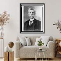 Justice Oliver Wendell Holmes, head-and-shoulders portrait, facing front, Antique Wall Art