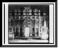 Historic Framed Print, Ikonostas v Troitskom soborie v g. IAlutorovskie,  17-7/8" x 21-7/8"