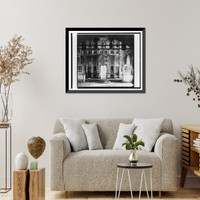 Historic Framed Print, Ikonostas v Troitskom soborie v g. IAlutorovskie,  17-7/8" x 21-7/8"