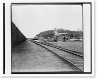 Historic Framed Print, St. Khrustal'naia Perm'-Kungurskoi zhel. dor.,  17-7/8" x 21-7/8"