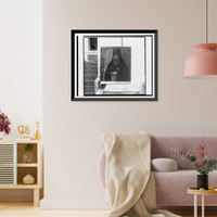 Historic Framed Print, Portret Prepodobnago Isaaka. [Dalmatovo],  17-7/8" x 21-7/8"