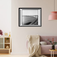 Historic Framed Print, Pravyi bereg Irtysha u Tobol'ska s iugo-vostoka,  17-7/8" x 21-7/8"