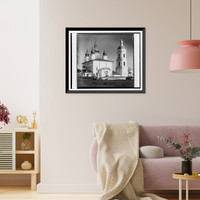 Historic Framed Print, Uspenski&#x0304;i kaf&#x0307;edral'nyi sobor v g. Tobol'skie s zapada,  17-7/8" x 21-7/8"