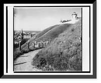 Historic Framed Print, Val i chast' ogrady Uspenskago sobora v Tobol'skie,  17-7/8" x 21-7/8"