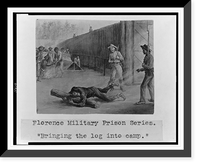 Florence military prison series. Bringing the log into camp".J.E. Taylor.", Antique Wall Art