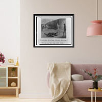 Florence military prison series. Bringing the log into camp".J.E. Taylor.", Antique Wall Art