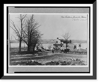 Historic Framed Print, Over eastern branch, Potomac,  17-7/8" x 21-7/8"