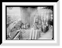 Launching of "Vestal" - view from bow, Brooklyn, N.Y, Historic Reproduction