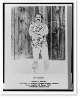 Jim Harrison. author of Warlock, Vintage Wall Art