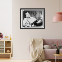 Historic Portrait - Pete Seeger, head-and-shoulders portrait