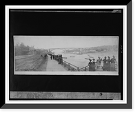 Historic Framed Print, No. 8, Boat Club Parade, Harlem River,  17-7/8" x 21-7/8"