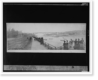 Historic Framed Print, No. 8, Boat Club Parade, Harlem River,  17-7/8" x 21-7/8"