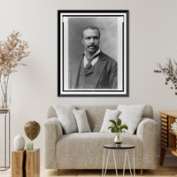 Reverend Henry Hugh Proctor, pastor of the First Congregational Church, Atlanta, Georgia; head-and-shoulders portrait, facing front Classic, Antique Poster