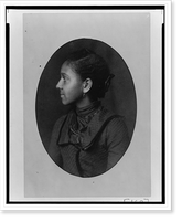 Historic Framed Print, [African American woman, head-and-shoulders portrait, left profile] - 3,  17-7/8" x 21-7/8"