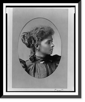 African American woman, head-and-shoulders portrait, facing right - 9, Antique Wall Art