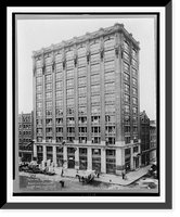 Historic Framed Print, Morse and Rogers Bldg., Duane and Hudson Sts.,  17-7/8" x 21-7/8"