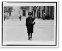 One of the many young gum venders in the National Capitol. Location: Washington (D.C.), District of Columbia, Historic Print