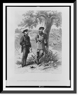 Interview between Grant and Pemberton.drawn by H.L. Stephens ; engd. by Augustus Robin, N.Y, Vintage Print
