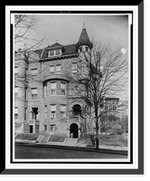House at 2111 Bancroft Place, N.W., Washington, D.C, Vintage Wall Art