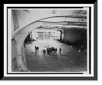 Members and wives of the New York chapter of the Young Presidents' Organization gather on the hangar deck of the United States Carrier Constellation, Antique Wall Art