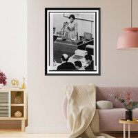 Historic Framed Print, Witness, Mrs. Zivia Lubetkin Zuckerman,  17-7/8" x 21-7/8"