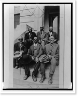 Historic Framed Print, Attendants at Old Slave Day, Southern Pines,  17-7/8" x 21-7/8"