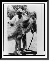 Historic Framed Print, Monroe Brackins, ex-slave, Hondo,  17-7/8" x 21-7/8"