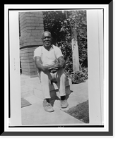 Historic Framed Print, Sam Kilgore, ex-slave, Ft. Worth,  17-7/8" x 21-7/8"
