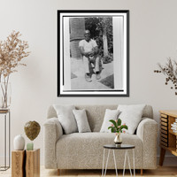Historic Framed Print, Sam Kilgore, ex-slave, Ft. Worth,  17-7/8" x 21-7/8"