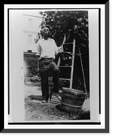Historic Framed Print, John Ogee, ex-slave, Beaumont,  17-7/8" x 21-7/8"