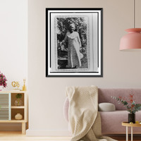 Historic Framed Print, Callie Shepard, ex-slave, Dallas,  17-7/8" x 21-7/8"