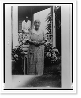 Historic Framed Print, Betty Simmons, ex-slave, Beaumont,  17-7/8" x 21-7/8"