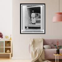 Historic Framed Print, Sallie Wroe, Austin,  17-7/8" x 21-7/8"