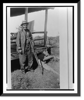 Litt Young, Marshall (with slave-horn) Classic, Antique Wall Art