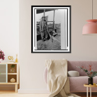 Litt Young, Marshall (with slave-horn) Classic, Antique Wall Art