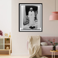 Historic Framed Print, Teshan Young, ex-slave, Ft. Worth,  17-7/8" x 21-7/8"