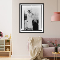 Historic Framed Print, Ellen Payne, ex-slave, Marshall,  17-7/8" x 21-7/8"