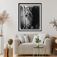 Historic Framed Print, England, Great Britain, London, Westminster Abbey. Mary Queen of Scotts [sic] in Lady Margaret Chapel,  17-7/8" x 21-7/8"