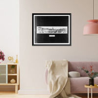 Dry dock, Pearl Habor sic, H.T, Vintage Print