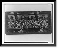 Making pure Havanas, the world's most famous cigars, largest factory of Havana, Cuba, Antique Print