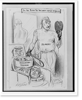 Historic Framed Print, In his time he has worn varied disguises,  17-7/8" x 21-7/8"