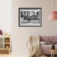 Separate benches - Brownsville, Miss. 1961. Classic, Historic Print