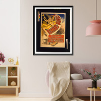 Bonnard-Bidault affichage et distribution dimprimeacutes. J. Cheacuteret, Historic Reproduction