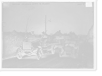 Historic Framed Print, British Armored autos in Fr.,  17-7/8" x 21-7/8"