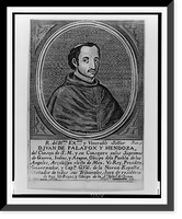 Historic Framed Print, D. Juan de Palafox y Mendoza [...].Prado(?) sfc. ; Hogal exc.,  17-7/8" x 21-7/8"