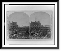 Historic Framed Print, Centennial opening - The Choristers,  17-7/8" x 21-7/8"